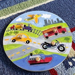 Pottery Barn Kids wooden puzzle